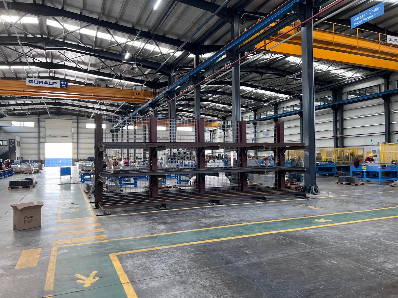 İstanbul asma kat metal platform uygulaması